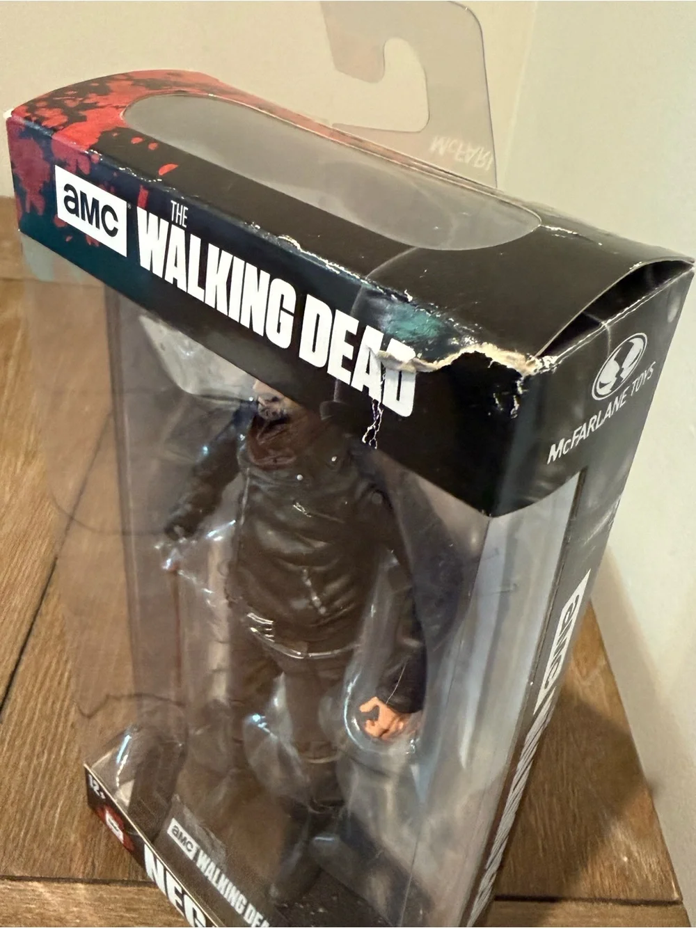 McFarlane Toys The Walking Dead Negan Action Figure w/ Bat Stand Age 12+ AMC
